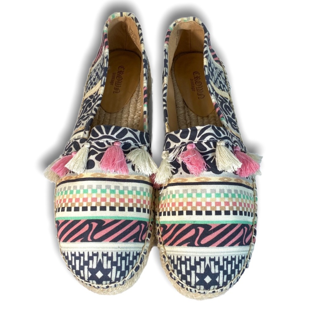 Fun boho espadrilles from Anthropologie